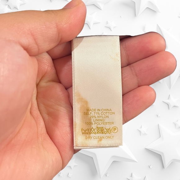 Kate Spade Tan/Black Trench Coat girl size M - Picture 7 of 9